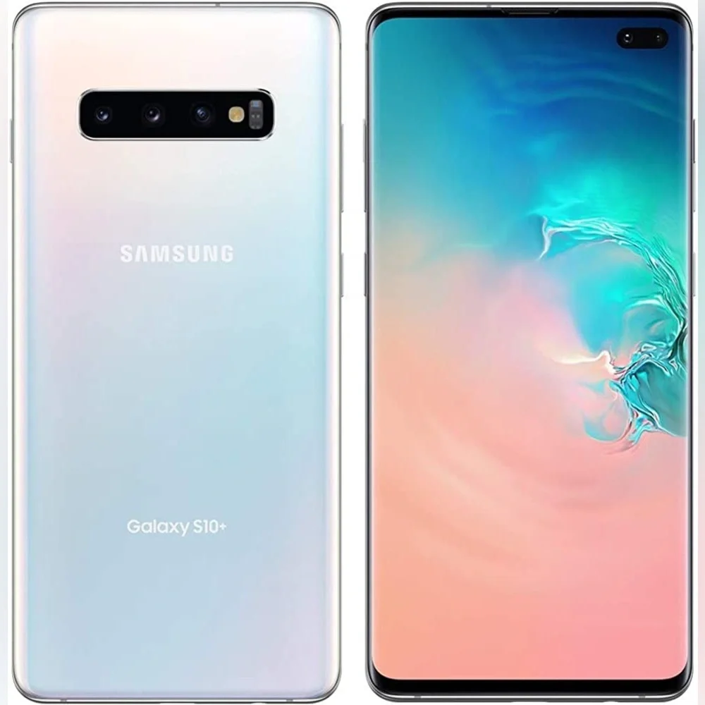 Samsung Galaxy S10+, 128GB, Prism White - Unlocked
